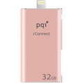 Pqi PQI 6I01-032GR4001 iConnect Apple MFi 32 GB Mobile Flash Drive with Lightning Connector for iPhones; iPads; iPod; Mac & PC USB 3.0 - Rose Gold 6I01-032GR4001